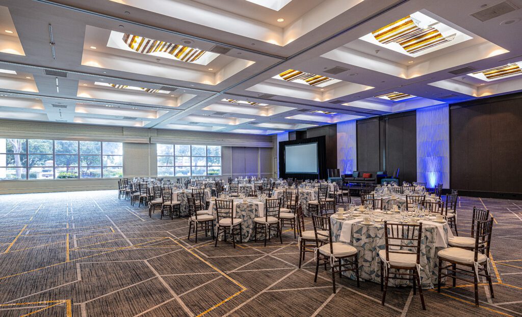 Redwood Shores Ballroom large events conference space for bay area events at Grand Bay Hotel San Francisco