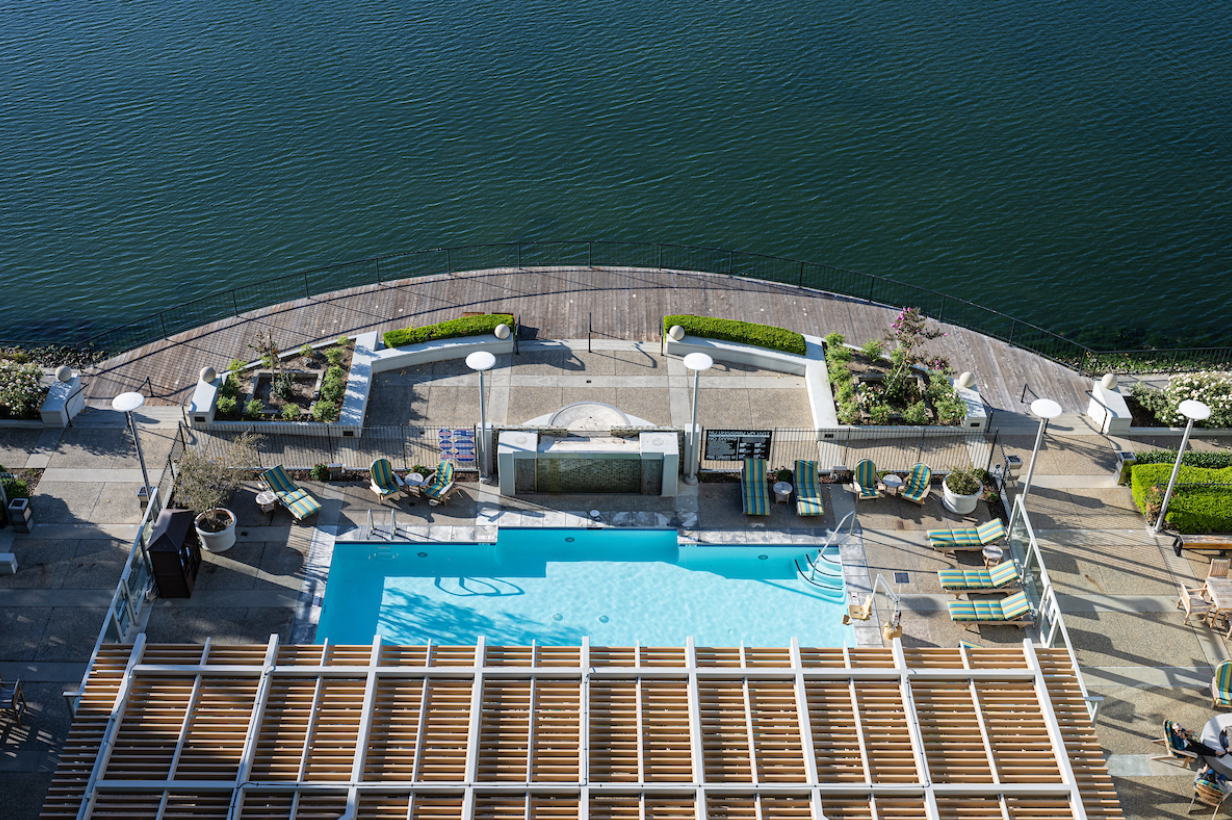 Grand Bay Hotel San Francisco pool view